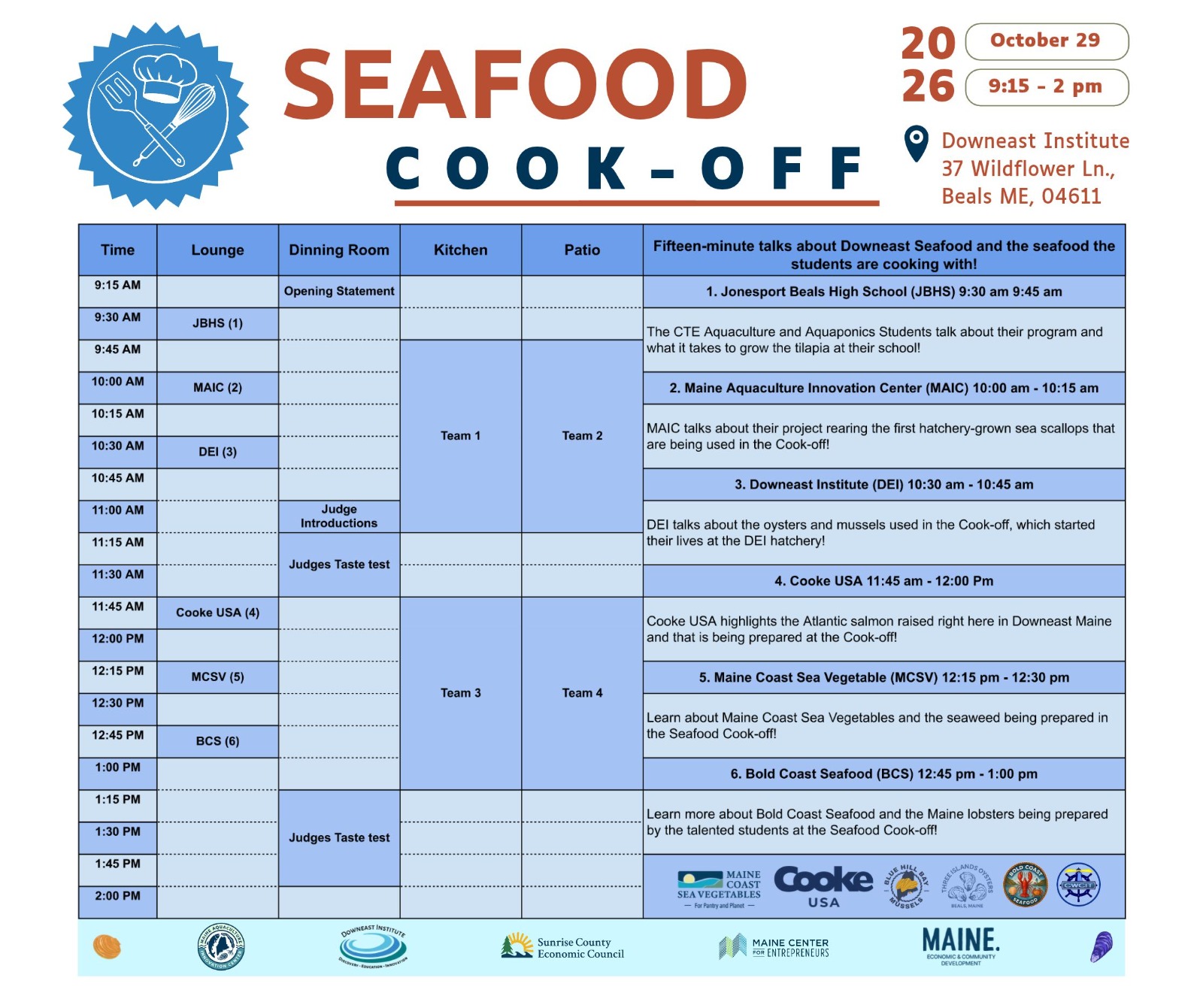 seafood cookoff